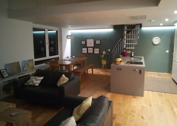 Spacious Contemporary Chalet Type Apartment.